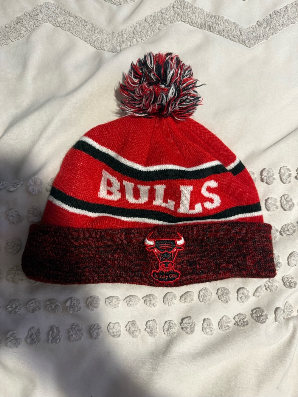 CHICAGO BULLS BEANIE- one size
